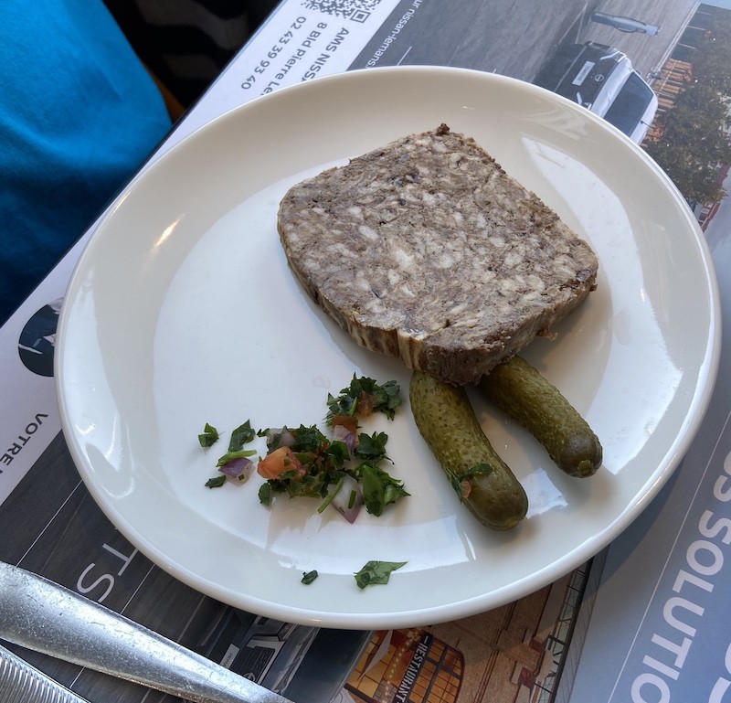 Entrée terrine