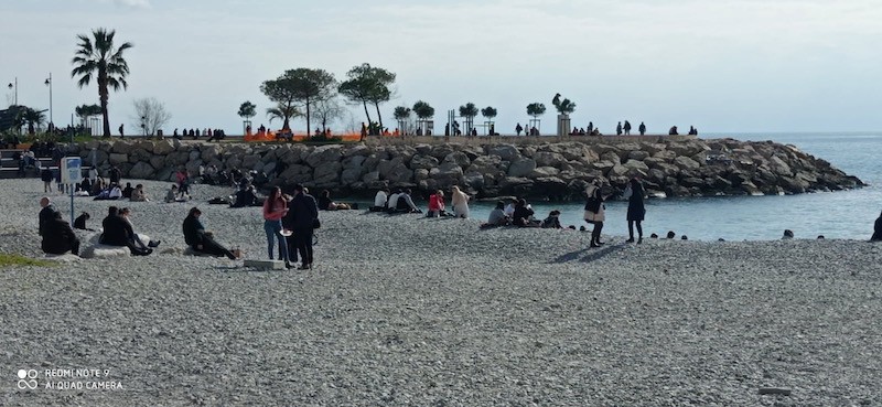 Plage de menton